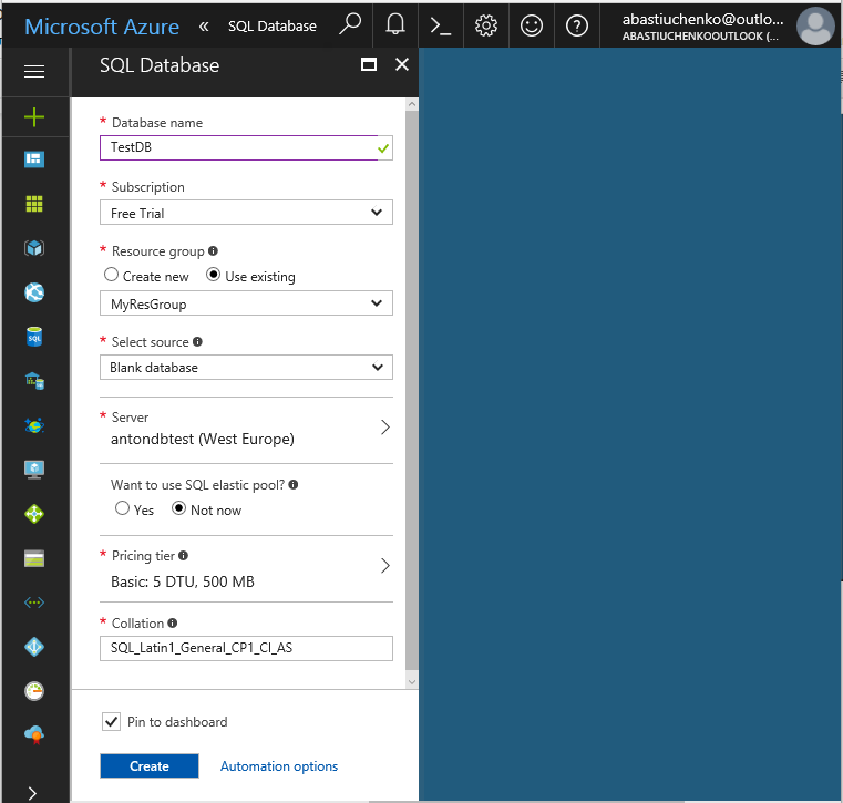 Tutorium: Verbindung von ASP.NET-Core- und Angular-4-App im Docker-Container mit der SQL-Azure-Datenbank - Infopulse - 491065