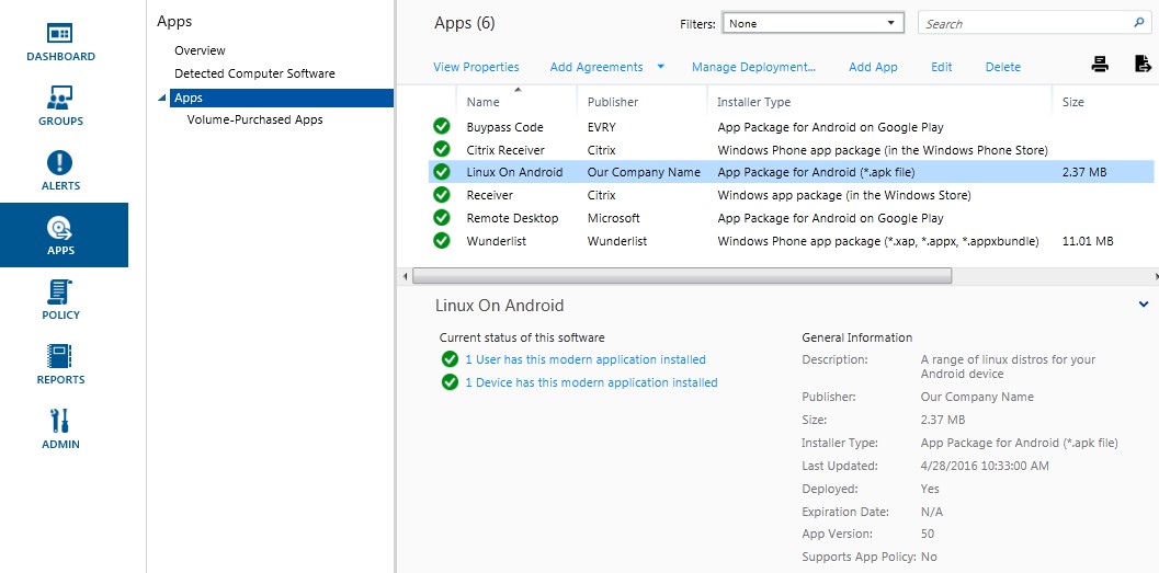 microsoft intune pc management