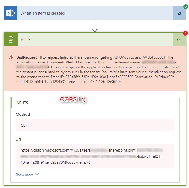 Using Microsoft Graph API inside Microsoft Flow in Office 365 - Infopulse - 061642